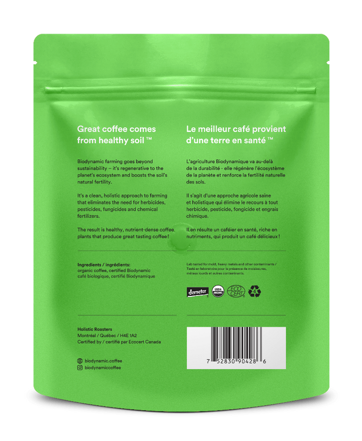French Roast - Biodynamic Coffee