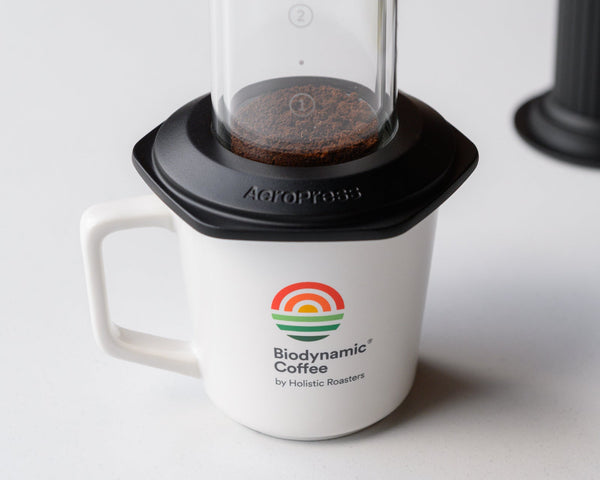 How to Use the Glass AeroPress Premium: Step-by-Step to a Clean Light-Roast Cup - Biodynamic Coffee
