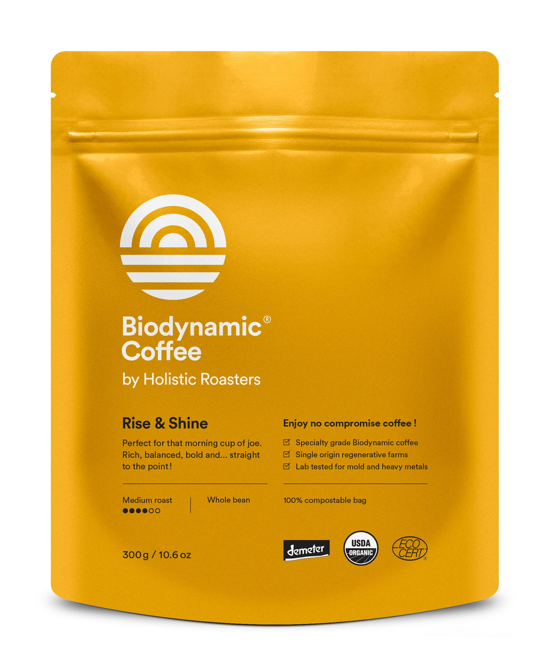 Rise & Shine - Medium Roast - Biodynamic Coffee