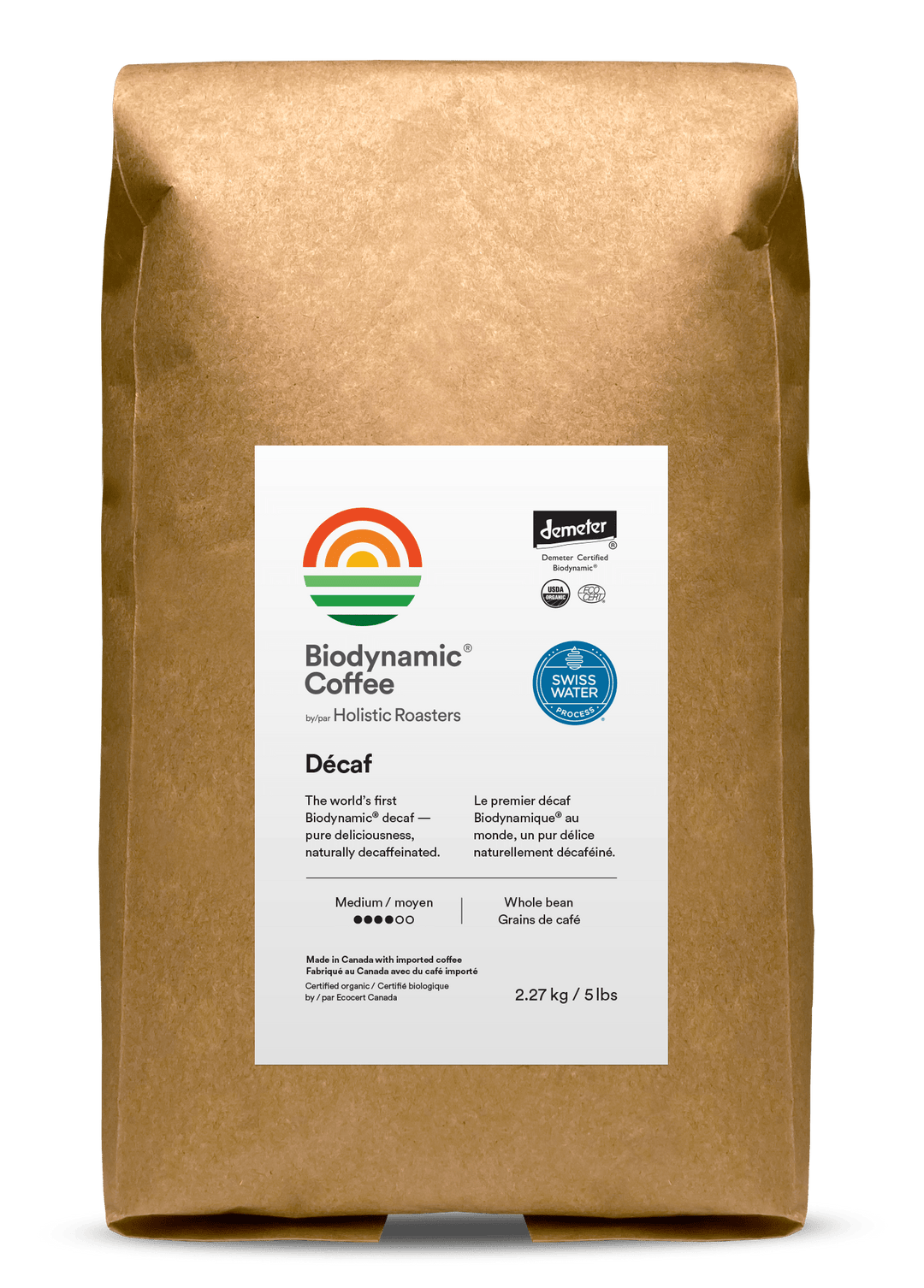 Biodynamic Décaf - 5lb - Biodynamic Coffee