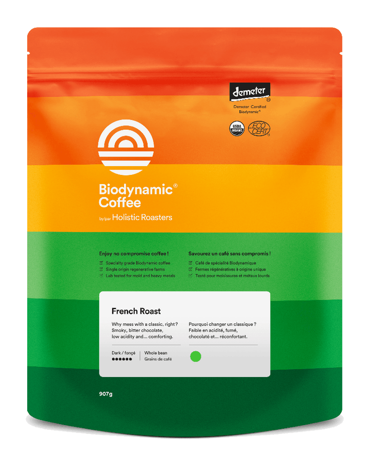 French Roast - Dark - 907g - Biodynamic Coffee