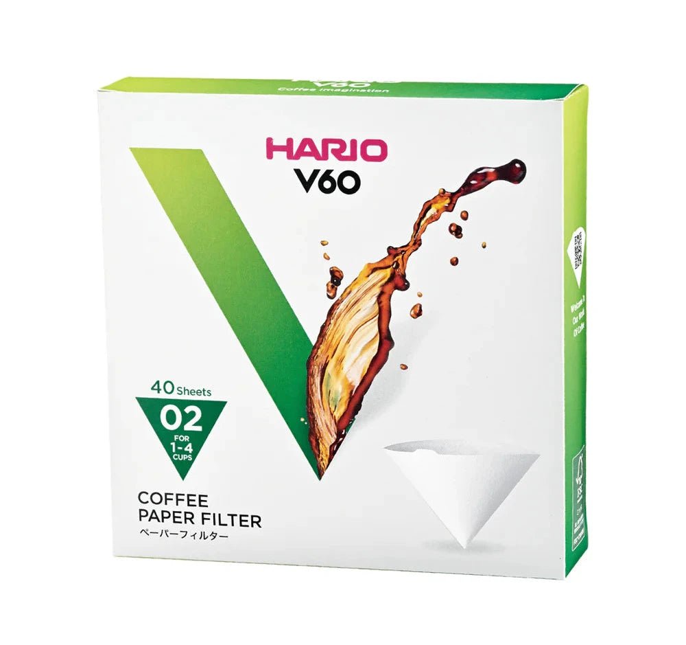 Hario V60-02 Paper Filters - Biodynamic Coffee