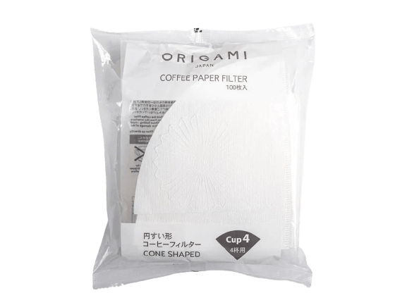 Origami - 4 cup Paper Filters - Biodynamic Coffee